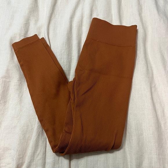 Workout Leggings Ribbed - Picture 1 of 4